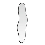 Vidaxl Wall Mirror 100x45 cm sort