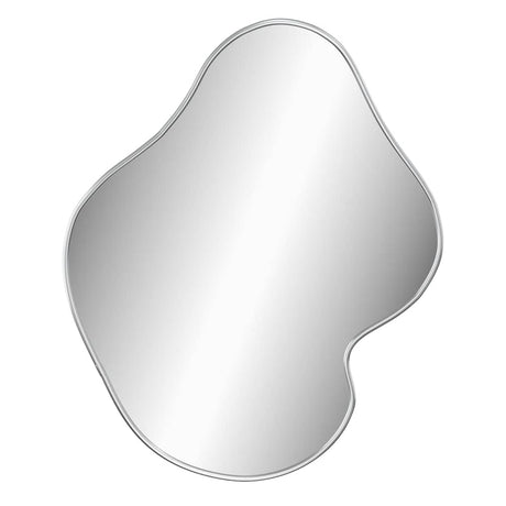 Vidaxl Wall Mirror 50x40 cm sølvfarvet