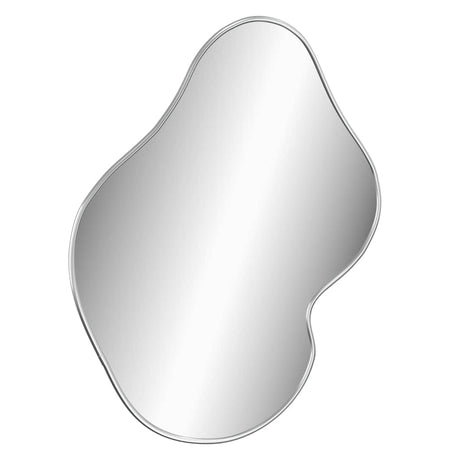 Vidaxl Wall Mirror 50x40 cm sølvfarvet