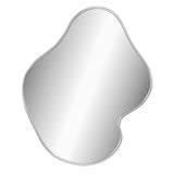 Vidaxl Wall Mirror 60x50 cm sølvfarvet