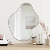 Vidaxl Wall Mirror 60x50 cm sølvfarvet
