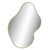 Vidaxl Wall Mirror 50x40 cm guldfarvet