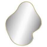 Vidaxl Wall Mirror 60x50 cm guldfarvet