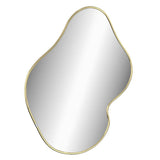 Vidaxl Wall Mirror 60x50 cm guldfarvet