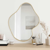 Vidaxl Wall Mirror 60x50 cm guldfarvet