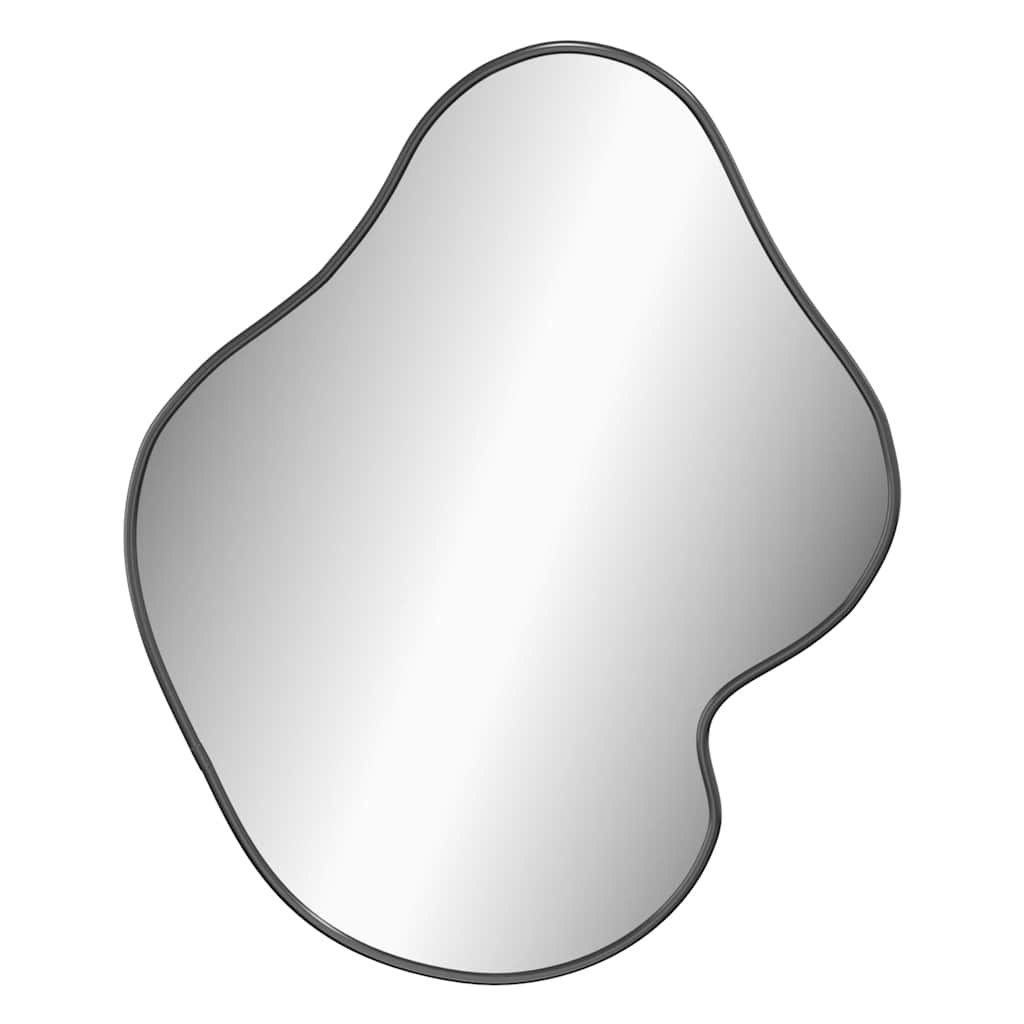 Vidaxl Wall Mirror 50x40 cm sort