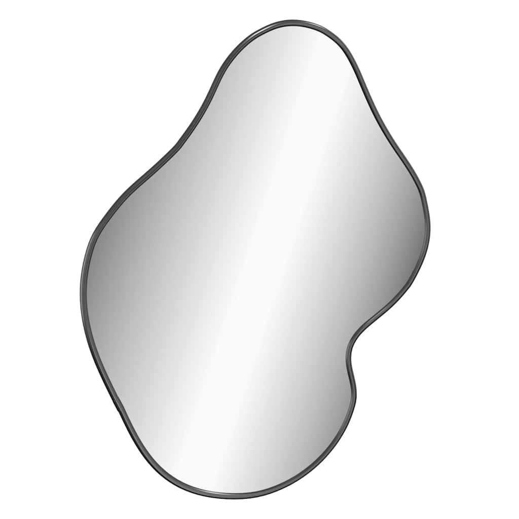 Vidaxl Wall Mirror 50x40 cm sort