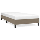Vidaxl bedframe zonder matras 100x200 cm stof taupe