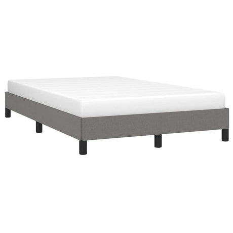 Vidaxl bedframe zonder matras 120x200 cm stof donkergrijs