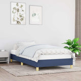 Vidaxl bedframe zonder matras 90x190 cm stof blauw