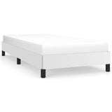 Vidaxl bedframe kunstleer wit 80x200 cm