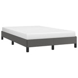 Vidaxl bedframe kunstleer grijs 120x200 cm