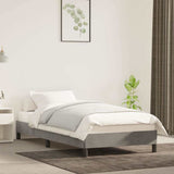 Vidaxl bedframe zonder matras 90x200 cm fluweel lichtgrijs