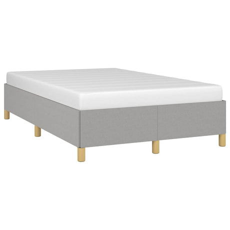 Vidaxl bedframe zonder matras 120x200 cm stof lichtgrijs