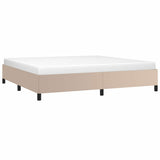 Vidaxl bedframe kunstleer cappuccinokleurig 200x200 cm