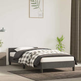 Vidaxl bedframe zonder matras 90x190 cm fluweel donkergrijs