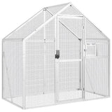 Vidaxx voliere 179x100x185 m aluminium sølv