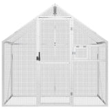 Vidaxx voliere 179x100x185 m aluminium sølv