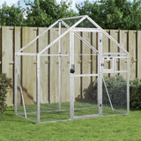 Vidaxx voliere 179x100x185 m aluminium sølv