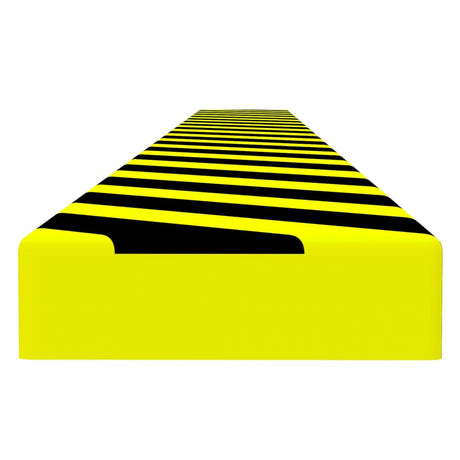 Vidaxl Corner Protector 6x2x101.5 cm PU gul og sort