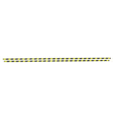 Vidaxl Corner Protectors 2 Pcs 4x3x100 cm PU gul og sort