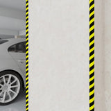 Vidaxl Corner Protectors 2 Pcs 4x3x100 cm PU gul og sort