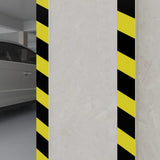 Vidaxl Wall Protectors 6 St 50x10x2 cm Eva skum gul og sort