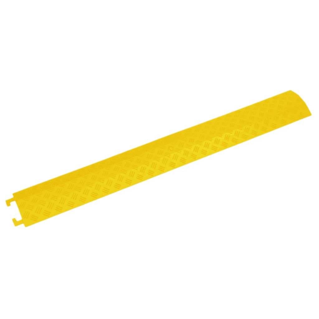 Vidaxl kabelbeskyttere tærskel 2 st 98,5 cm gul