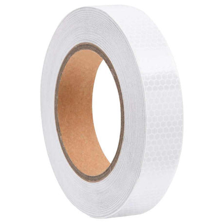 Vidaxx reflekterende tape 2,5 cm x 20 m PVC hvid