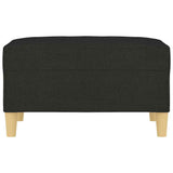 Vidaxl voetenbank 70x55x41 cm stof zwart