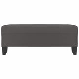 Vidaxl bankje 100x35x41 cm kunstleer grijs