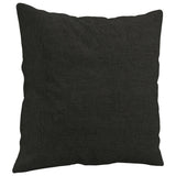 Vidaxl dekorative puder 2 St 40x40 cm stof sort