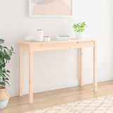 Vidaxl wandtafel 110x40x75 cm massief grenenhout