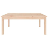 Vidaxl salontafel 100x100x40 cm massief grenenhout