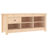Vidaxl Shoe Cabinet 110x38x45,5 cm Solid fyrretræ
