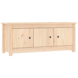 Vidaxl Shoe Cabinet 110x38x45,5 cm Solid fyrretræ