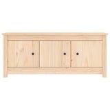Vidaxl Shoe Cabinet 110x38x45,5 cm Solid fyrretræ