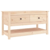 Vidaxl salontafel 102x49x55 cm massief grenenhout