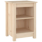 Vidaxl nachtkastjes 2 st 40x35x55 cm massief grenenhout