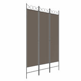 Vidaxl kamerscherm met 3 panelen 120x220 cm stof antracietkleurig
