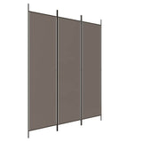 Vidaxl kamerscherm met 3 panelen 150x220 cm stof antracietkleurig