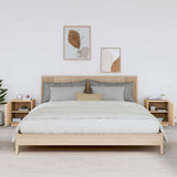 Vidaxl nachtkastjes 2 st 40x34x45 cm massief grenenhout