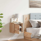 Vidaxl wandkast 31,5x30x30 cm massief grenenhout
