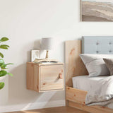 Vidaxl wandkast 31,5x30x30 cm massief grenenhout