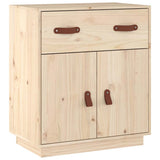 Vidaxl dressoir 65,5x40x75 cm massief grenenhout