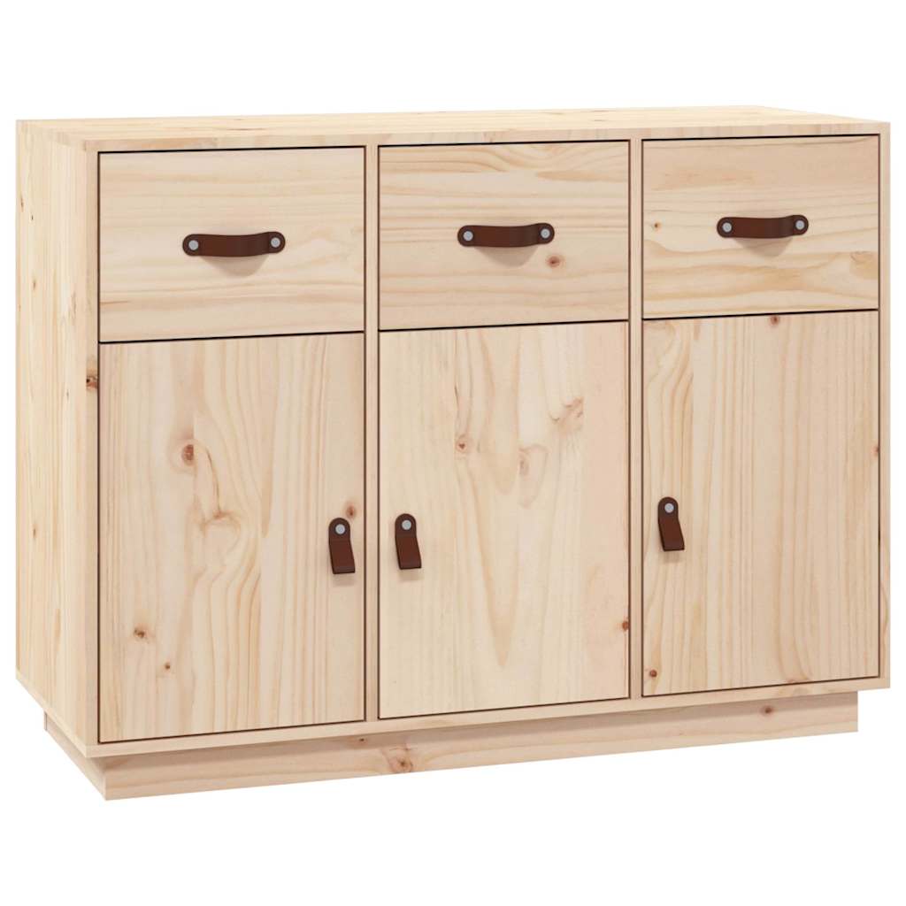 Vidaxl dressoir 100x40x75 cm massief grenenhout