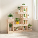 Vidaxl plantenstandaard 92x25x97 cm massief grenenhout