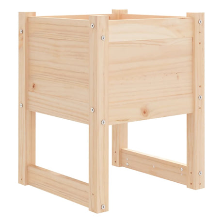 Vidaxl Planning Box 40x40x52,5 cm Solid fyrretræ