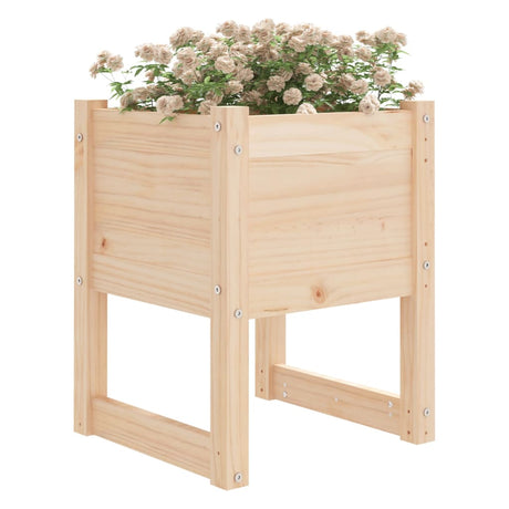 Vidaxl Planning Box 40x40x52,5 cm Solid fyrretræ