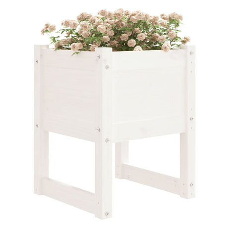 Vidaxl Planters 2 St 40x40x52,5 cm Solid fyrretræ